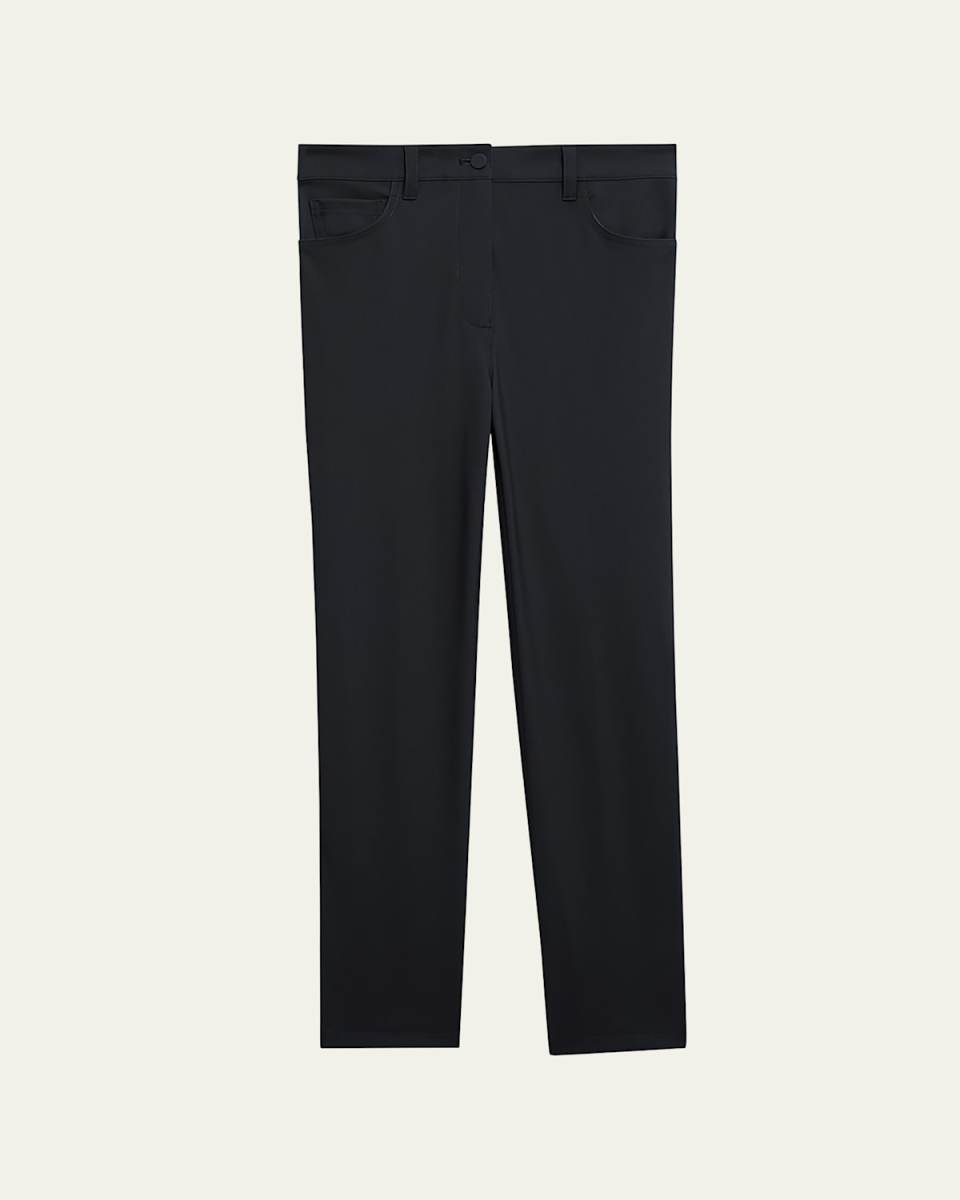 Treeca Precision Ponte Five-Pocket Cropped Pants