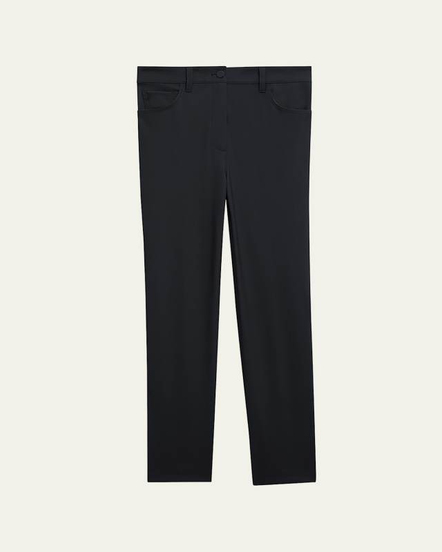 Treeca Precision Ponte Five-Pocket Cropped Pants