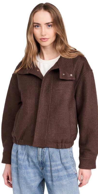 Line & Dot Ares Bomber Walnut