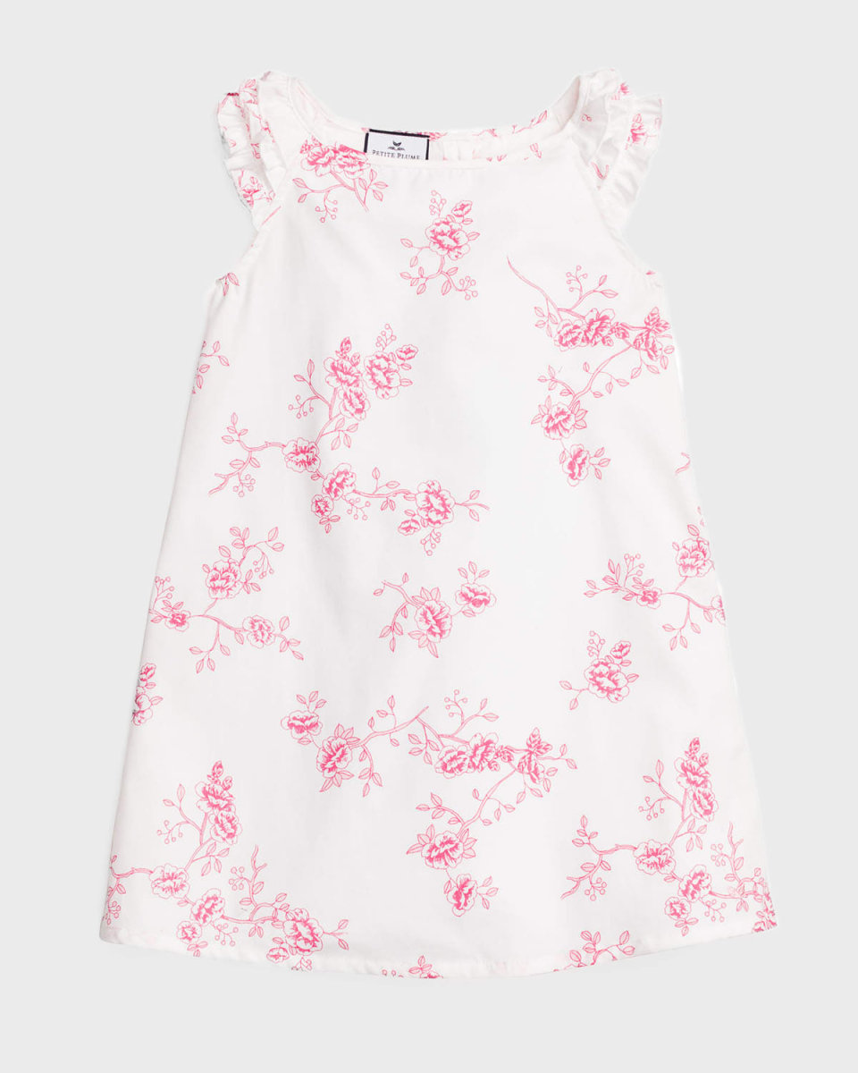 Kid's Amelie Floral Nightgown, Size 6M-1