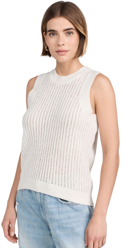 Nation LTD Elliana Pullover Vest Porcelain