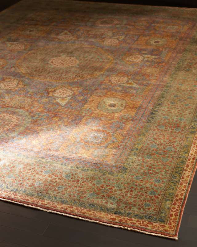 Gable Colors Hand Knotted Rug, 10' x 14'