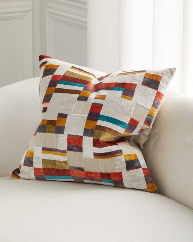Mahony Decorative Pillow, 22" Square