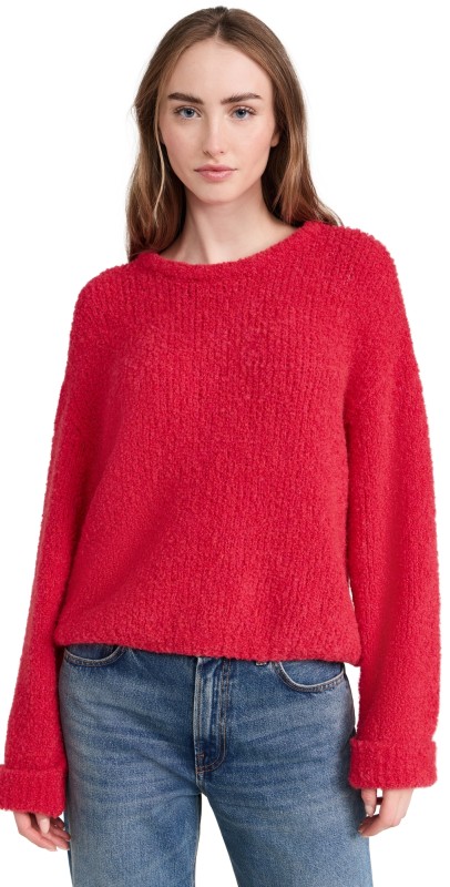 American Vintage Zolly Sweater Hortensia Fluo