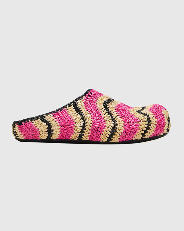 Sabot Colorblock Woven Mules