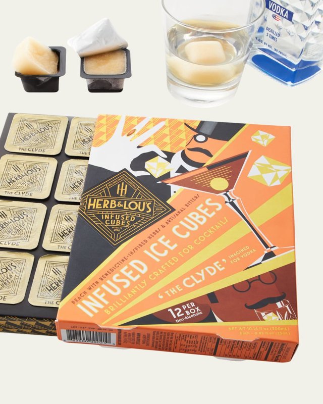 The Clyde Infused Ice Cubes
