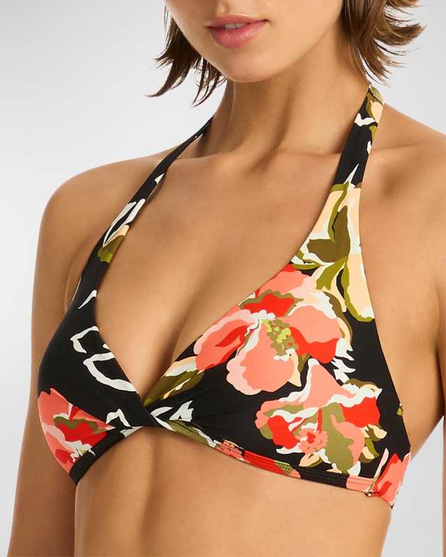 Juniper Twist Front Multifit Bikini Top