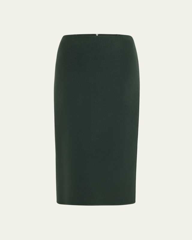 Bartellette Long Cashmere Skirt