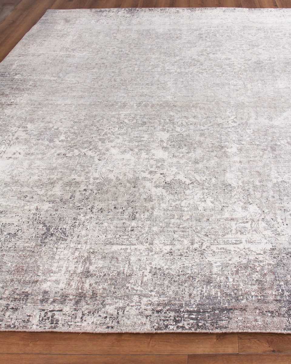 Julien Hand-Knotted Silk Rug, 10' x 14'