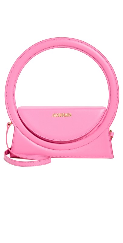 Jacquemus Le Sac Rond Satchel Pink