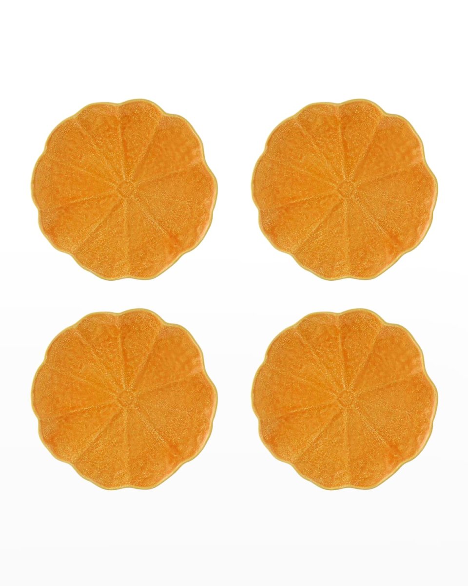 Pumpkin Dinner Plates, Set of 4