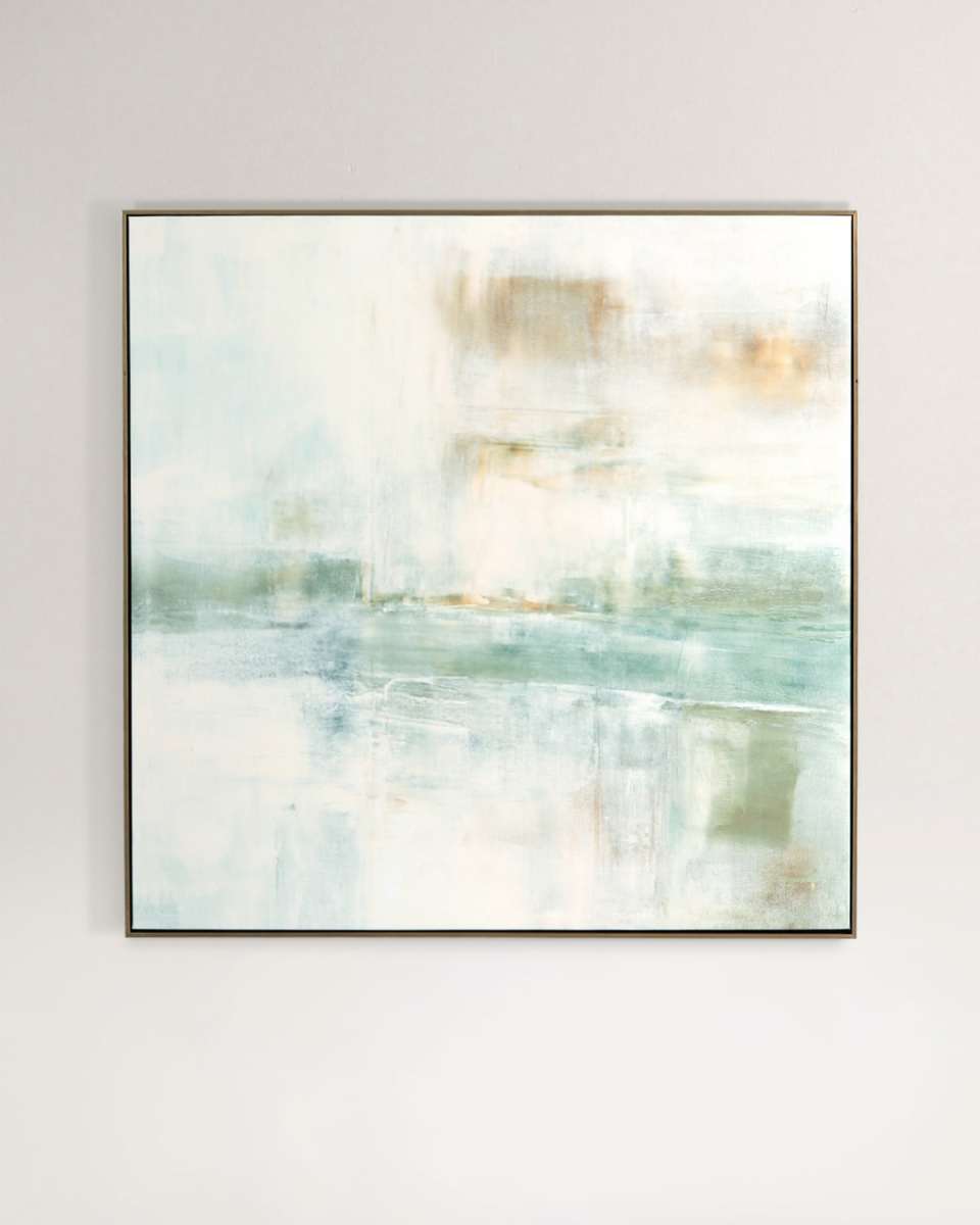 "Tahoe" Square Giclee on Canvas Wall Art, 30"Sq.