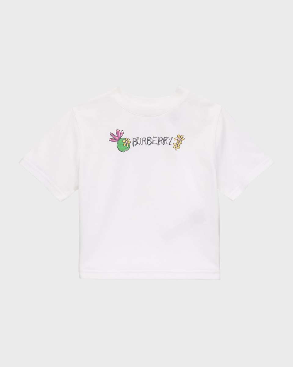 Girl's Cedar Animated Logo-Print T-Shirt, Size 6M-
