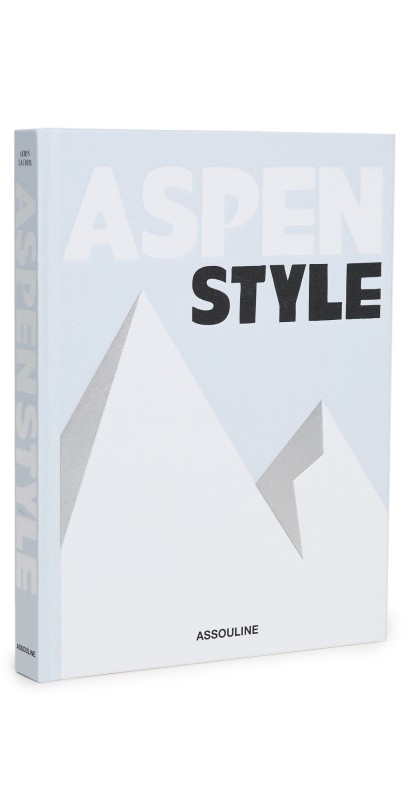 Assouline Aspen Style Book Light Blu