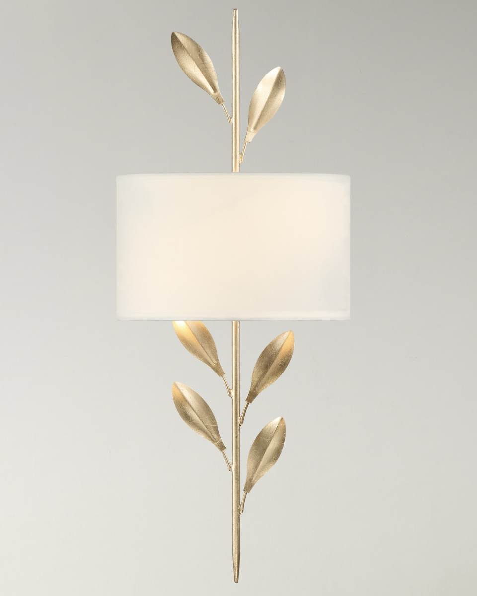 Broche 2-Light Antique Gold Sconce