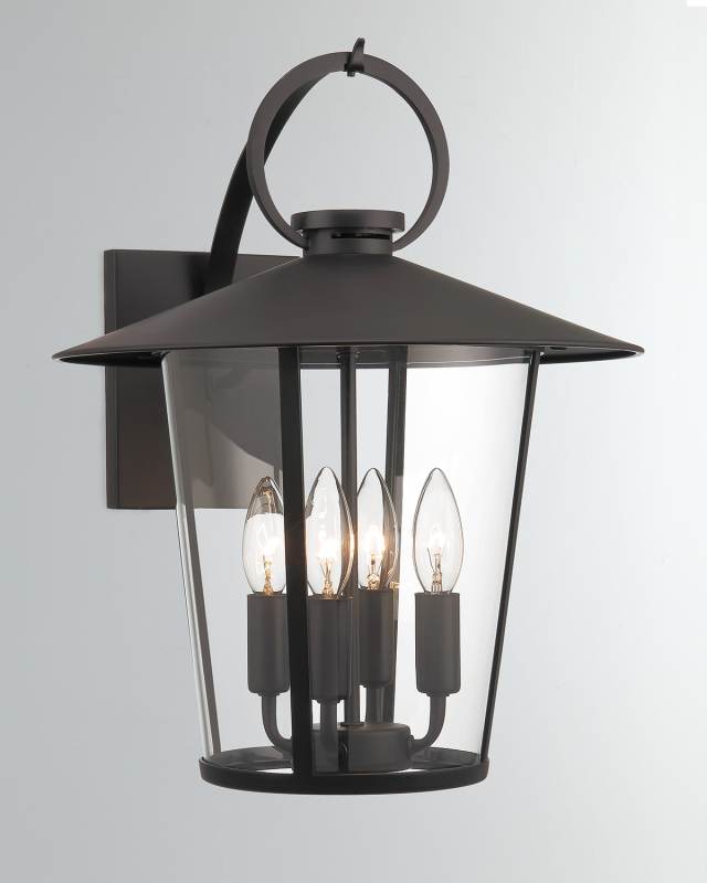 Andover 4-Light Matte Outdoor Sconce