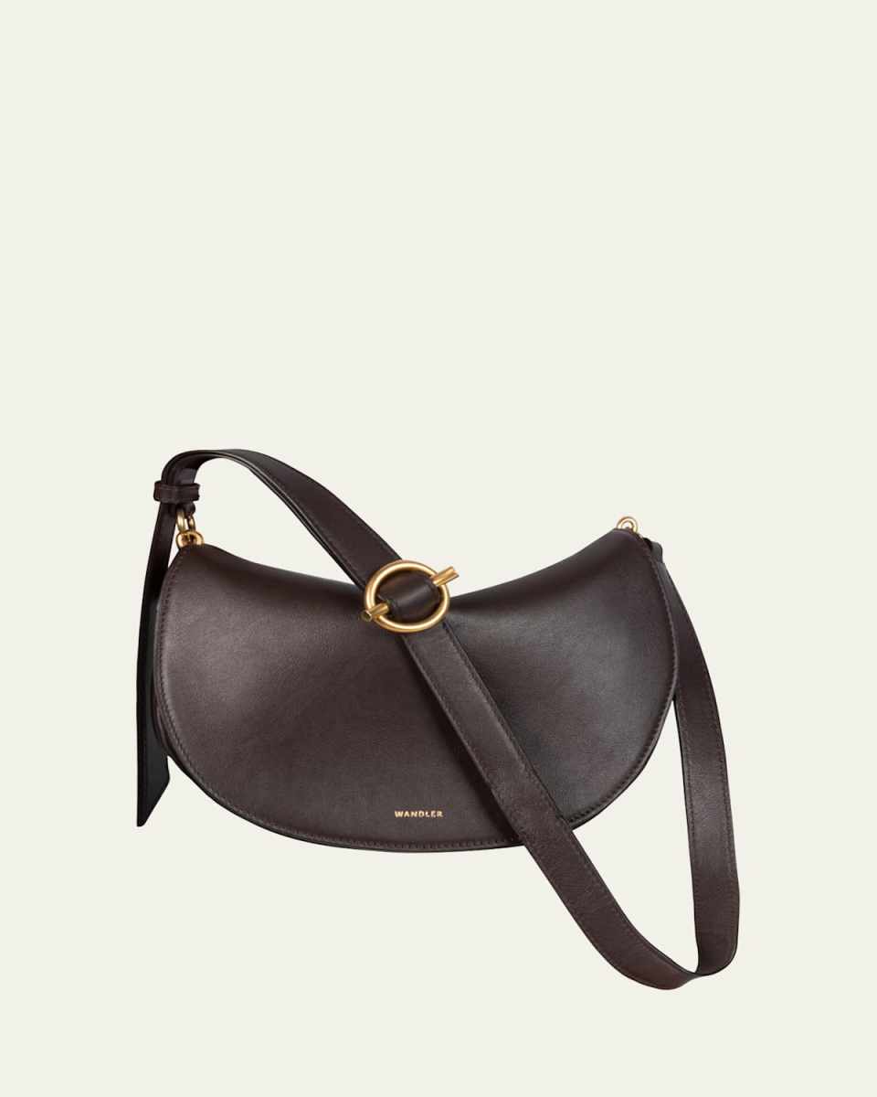 Kate Flap Leather Crossbody Bag