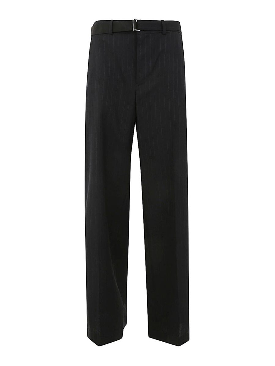 Sacai Pantalons Décontractés - Bleu