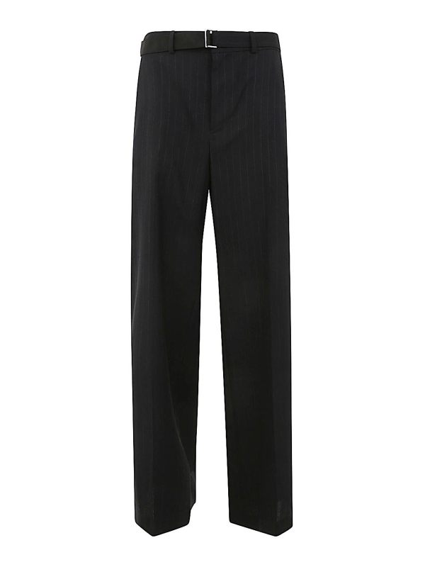 Sacai Pantalons Décontractés - Bleu