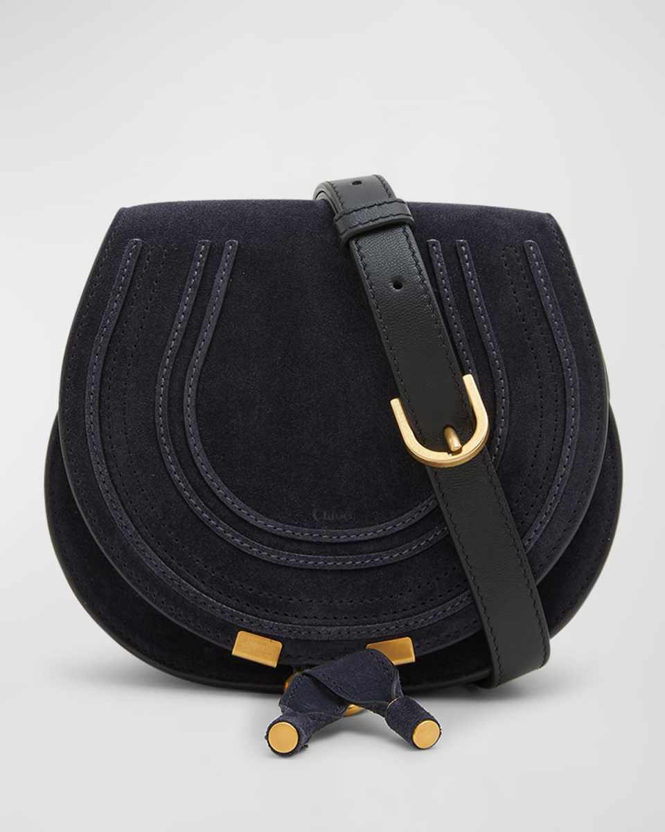 Marcie Small Crossbody Bag in Suede