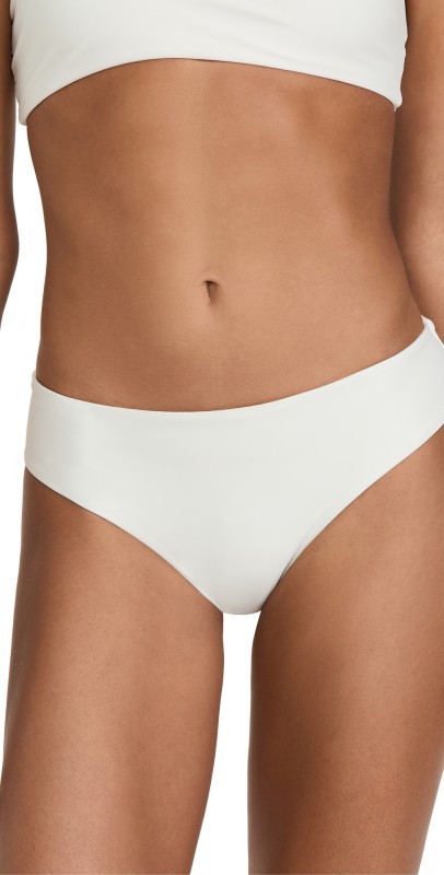 MIKOH Cruz Bay Full Coverage Bikini Bottoms Noir