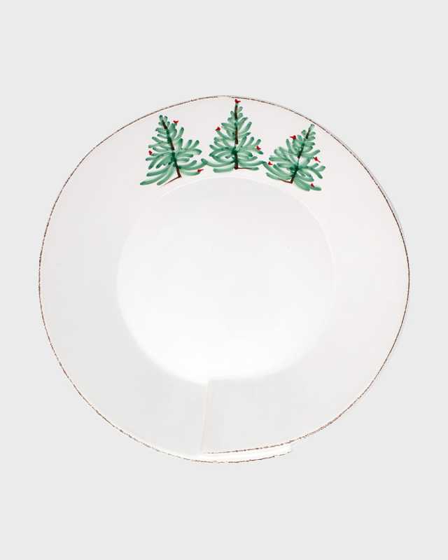 Lastra Holiday Medium Shallow Serving Bowl