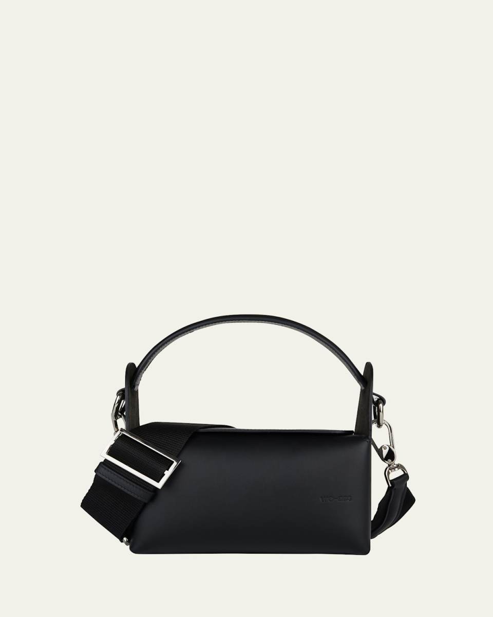 The Pastry Box Leather Top-Handle Bag