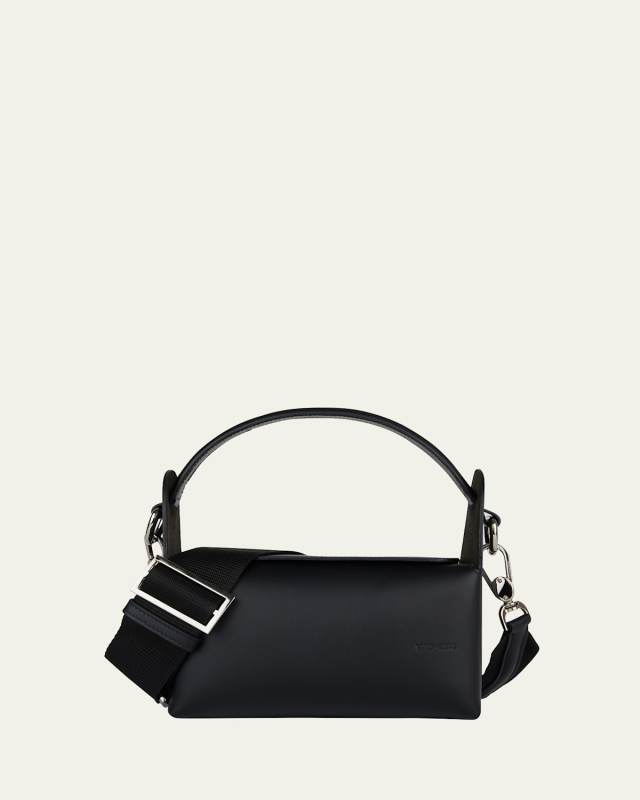 The Pastry Box Leather Top-Handle Bag