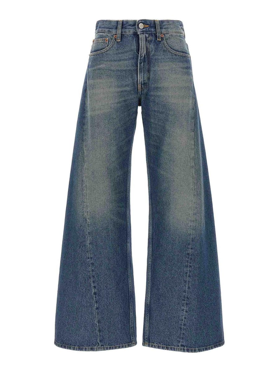 MM6 Maison Margiela Jean Évasé - Bleu
