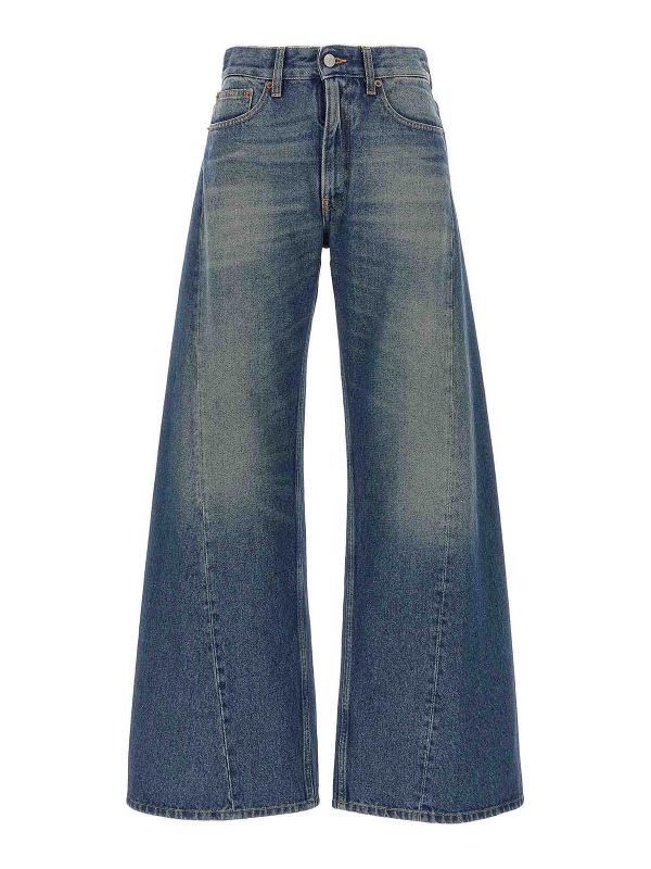 MM6 Maison Margiela Jean Évasé - Bleu