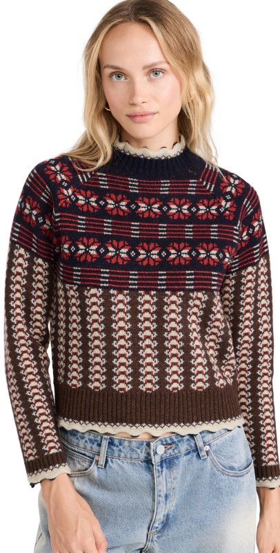 Sea Ayla Knit Long Sleeve Sweater Multi