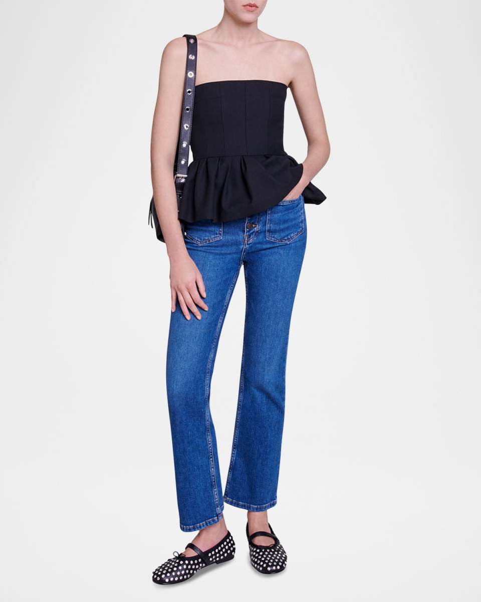 Passiony Straight-Leg Jeans