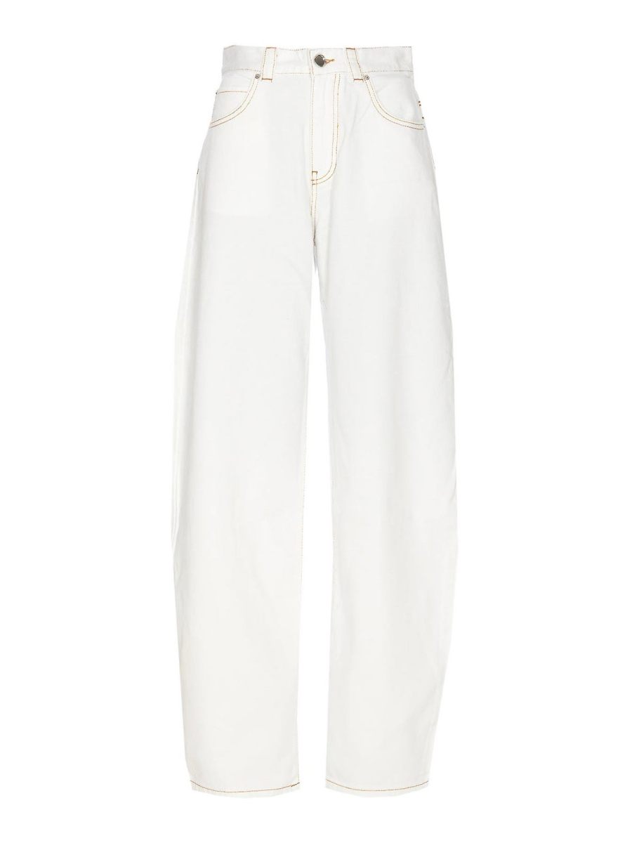 Pinko Jean Bootcut - Blanc