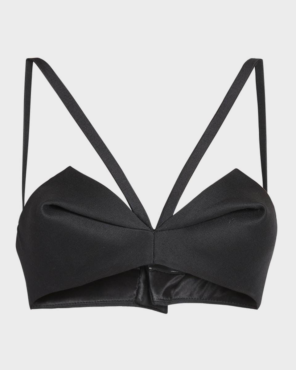 Sculptural Cone-Cup Bra Top
