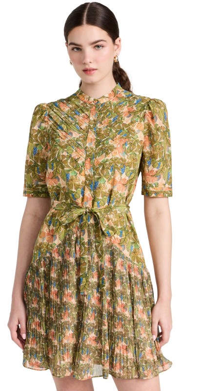 Saloni Ally Dress FICUS GARDEN