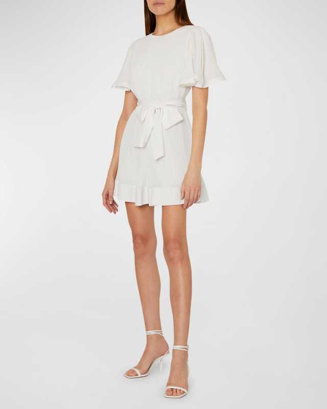 Lumi Pleated Mini Dress