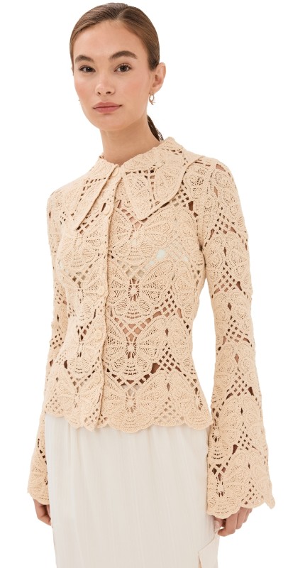 By Malene Birger Gwenevere Cardigan Oyster Gray