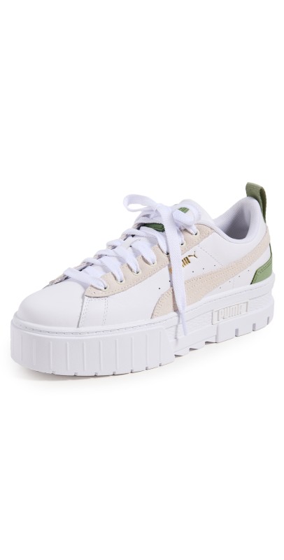 PUMA Mayze Gentle Sneakers White-Dusty Green
