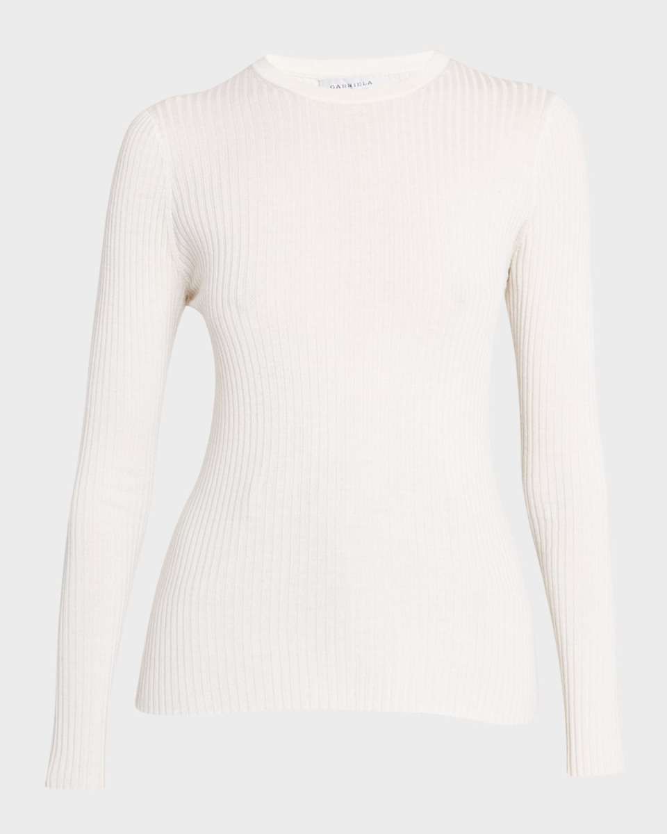 Browning Cashmere-Silk Rib Knit Sweat