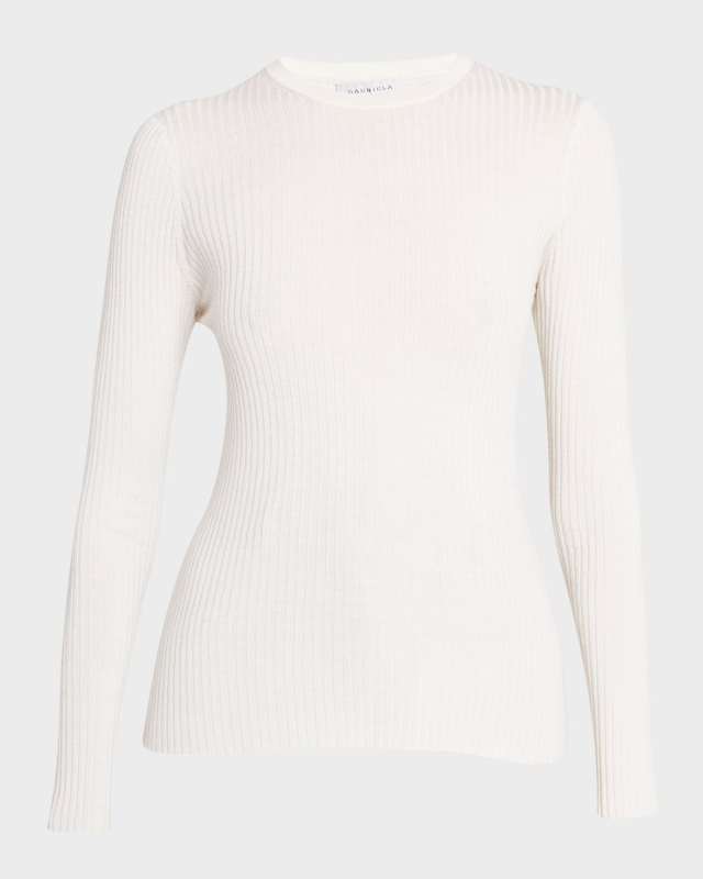 Browning Cashmere-Silk Rib Knit Sweat
