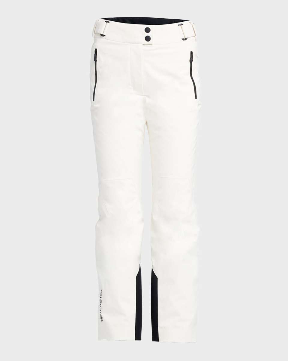 Belted Contrast Ski Trousers