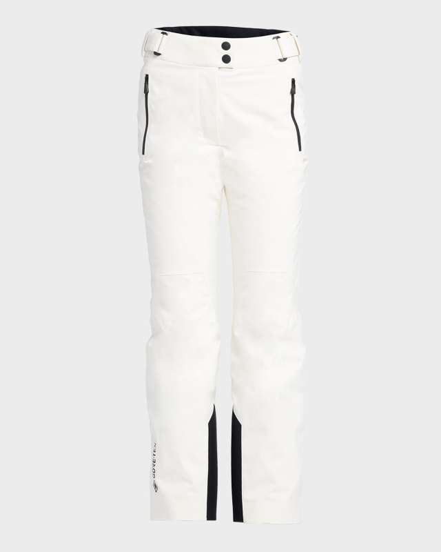 Belted Contrast Ski Trousers