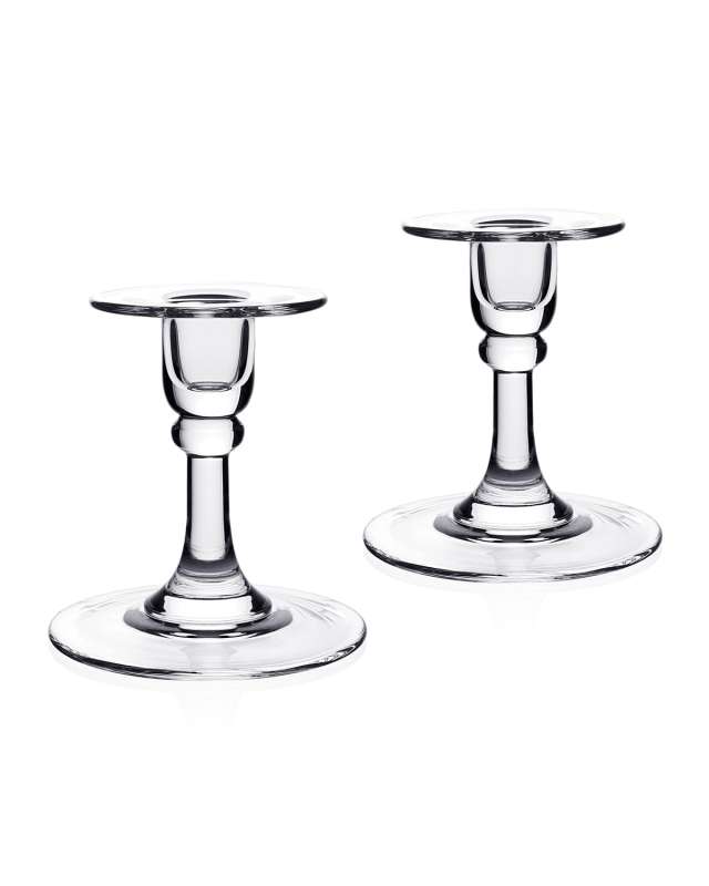 Classic Candlestick Holder Pair