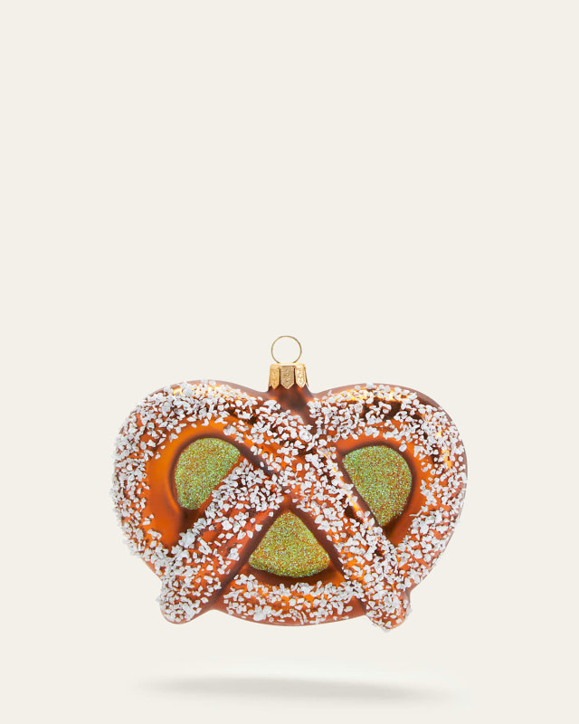 Pretzel Christmas Ornament
