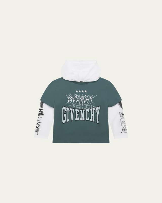 Boy's Graphic Logo-Print Combo T-Shirt, Size 6-14