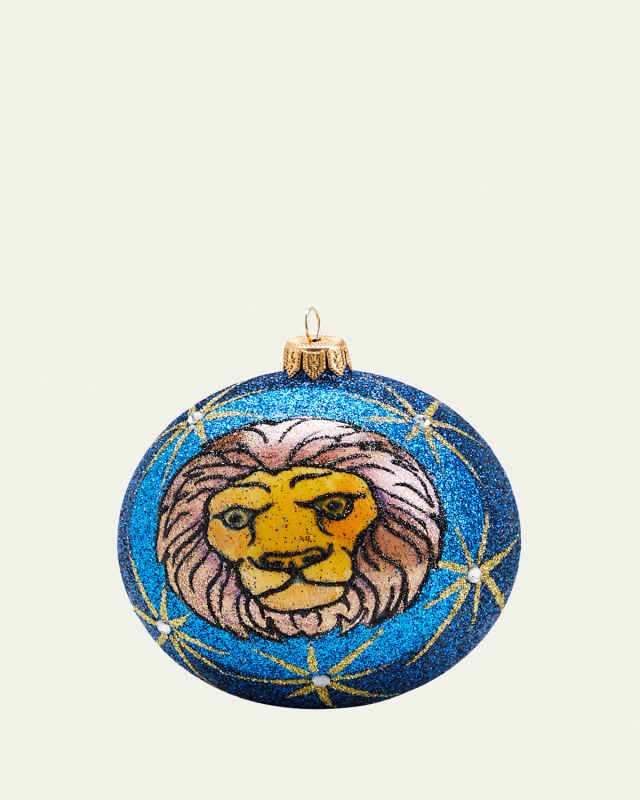 Leo Christmas Ornament