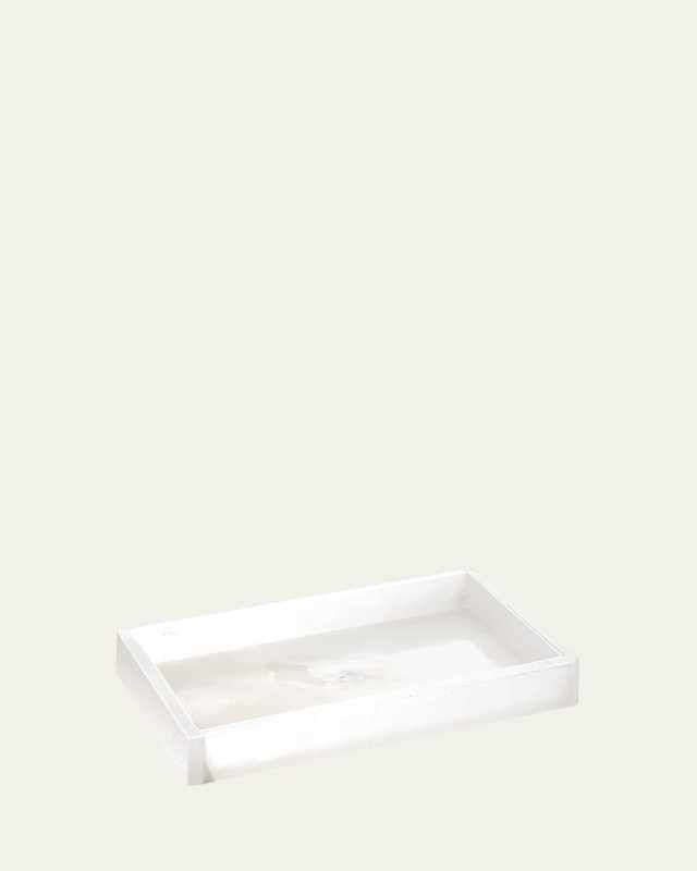 Hielo White Onyx Tray