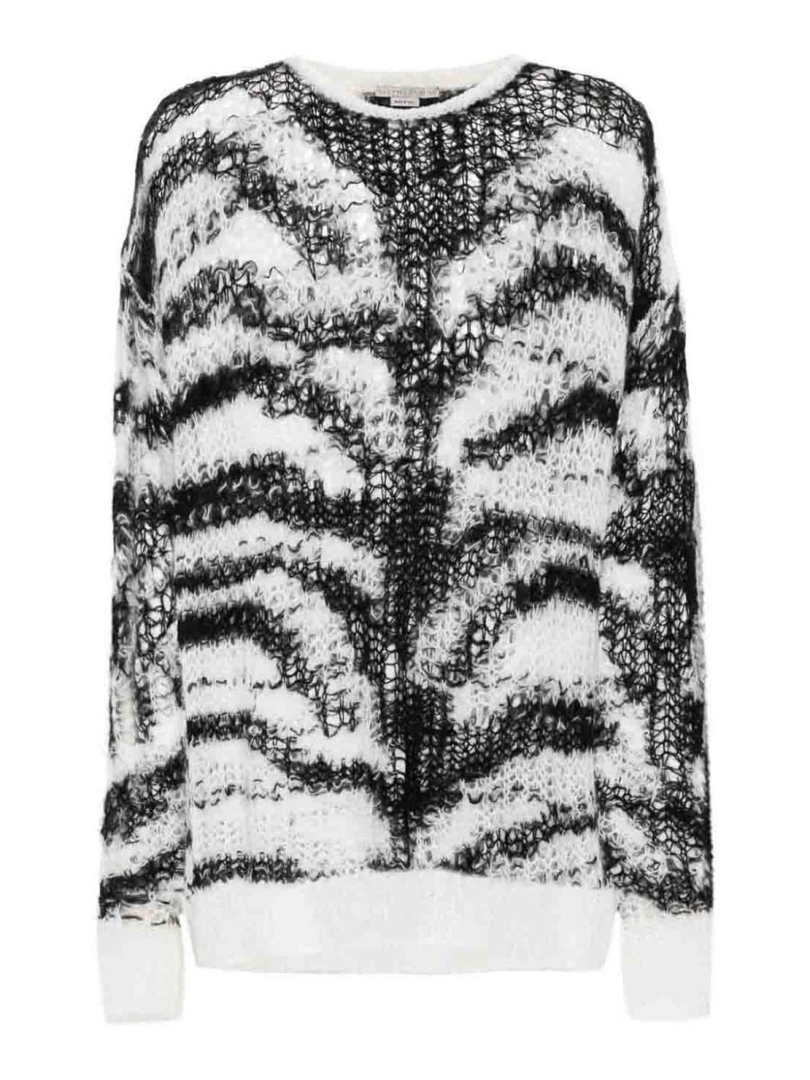 Stella Mccartney Pull Col Rond - Multicolore