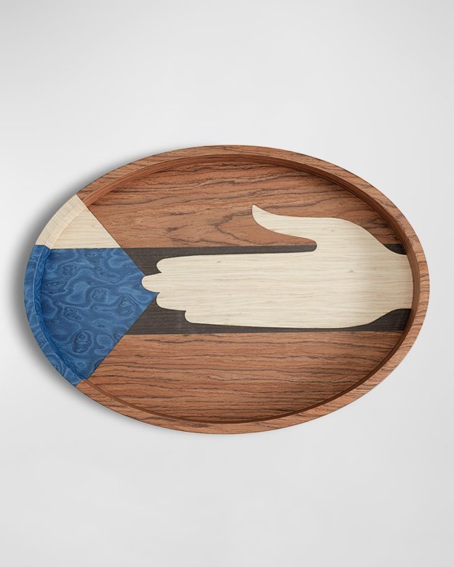 Edgar Oval Tray