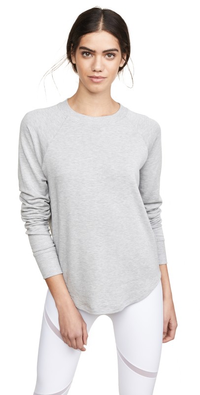 Splits59 Warm Up Pullover Heather Grey